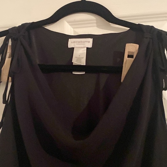 Liz Claiborne sleeveless black dress - Picture 2 of 8